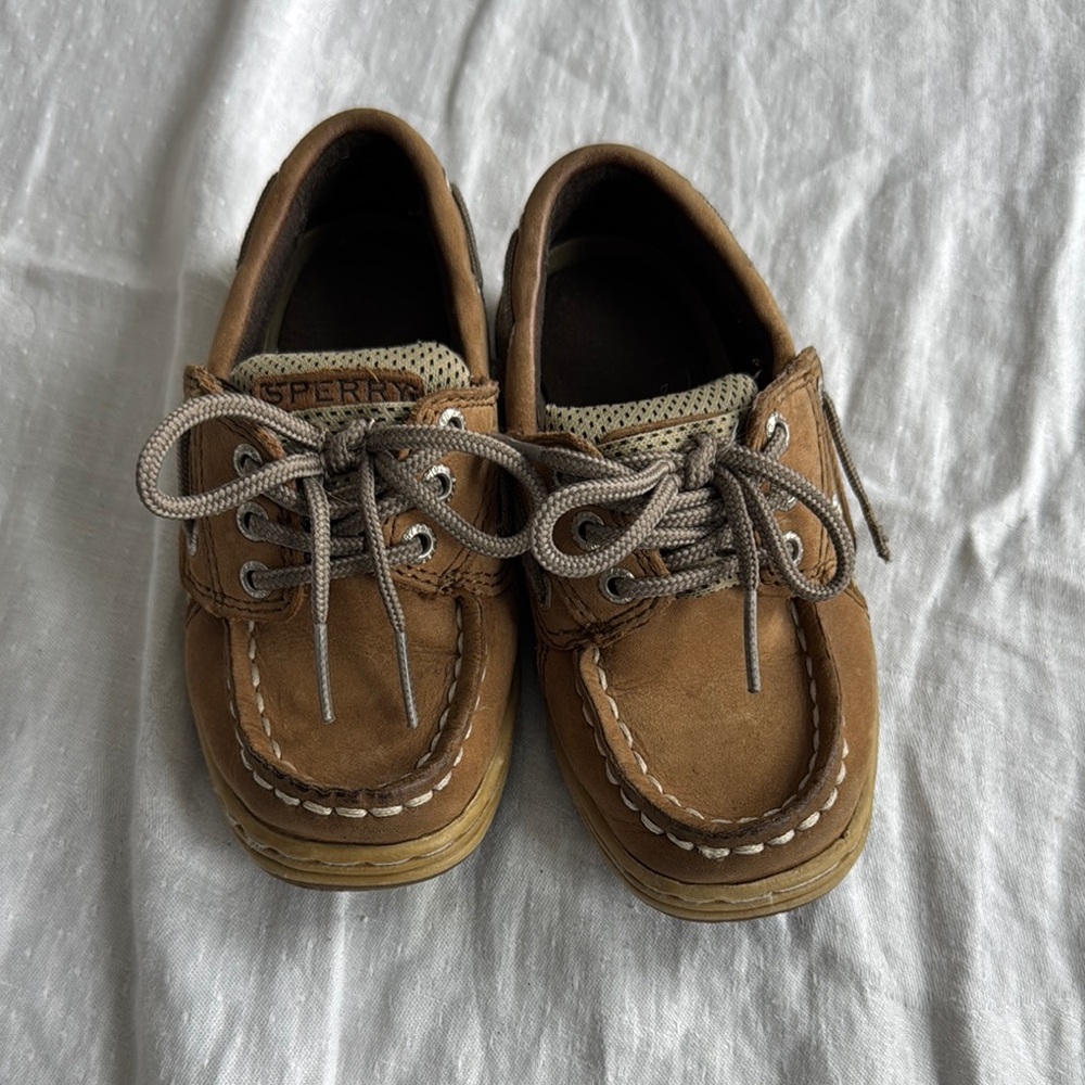 Sperry Kids Brown Boat Shoes